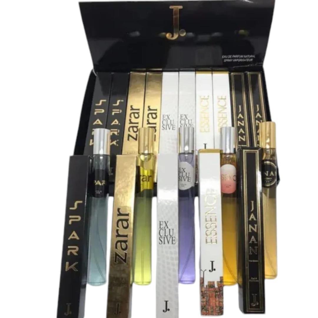 5 Pcs Long Lasting Floral Pocket Perfume - Unisex Fragrance